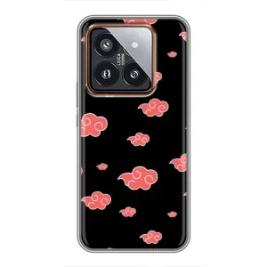 Чохли Персонажі Аніме Наруто для Xiaomi 14 Pro (AlphaPrint) (Хмарки Аніме)