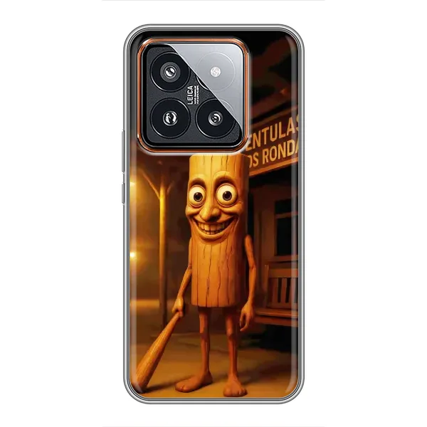 Чехол с принтом «Тунг тунг сахур» для Xiaomi 14 Pro Чехол с принтом «Тунг тунг сахур» для Xiaomi 14 Pro