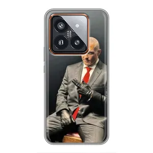 Чохол з картинкою Олександр Усик для Xiaomi 14 Pro (Усик Hitman)