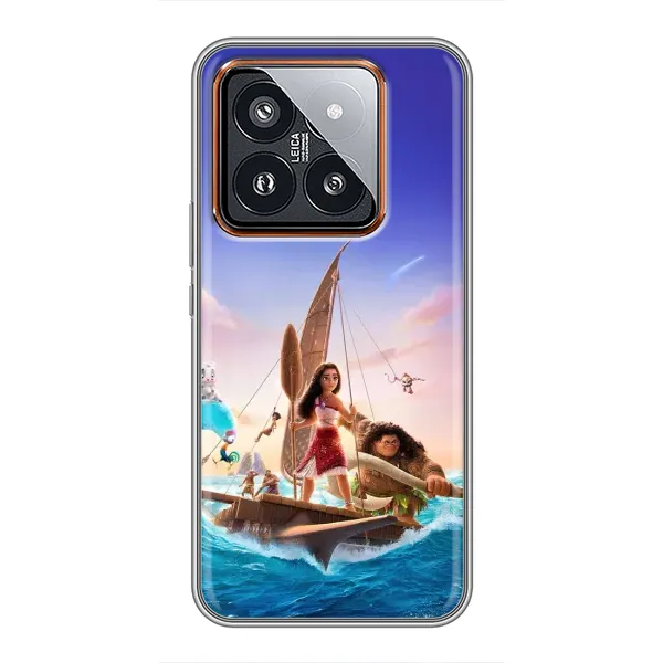 Чехол с принтом «Команда Ваяна Мауи» для Xiaomi 14 Pro