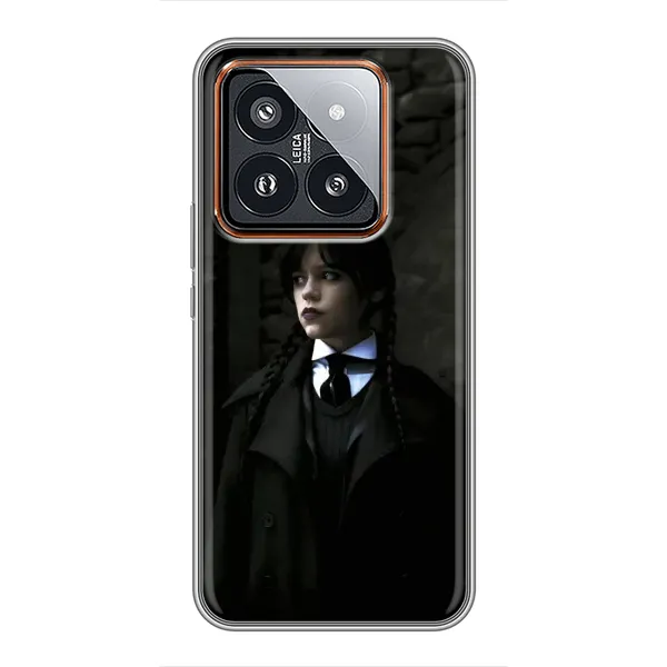 Чохол з принтом «Темний стиль Венздей» для Xiaomi 14 Pro