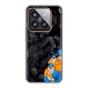 Чехлы с крутыми принтами для Xiaomi 14 Pro - (PREMIUMPrint) (Воры)
