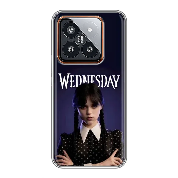 Чехол с принтом «Wednesday» для Xiaomi 14 Pro