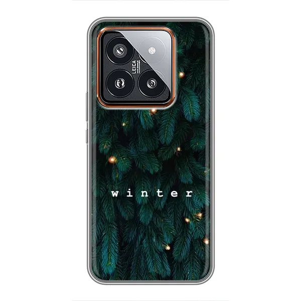 Чехол с принтом «Winter» для Xiaomi 14 Pro