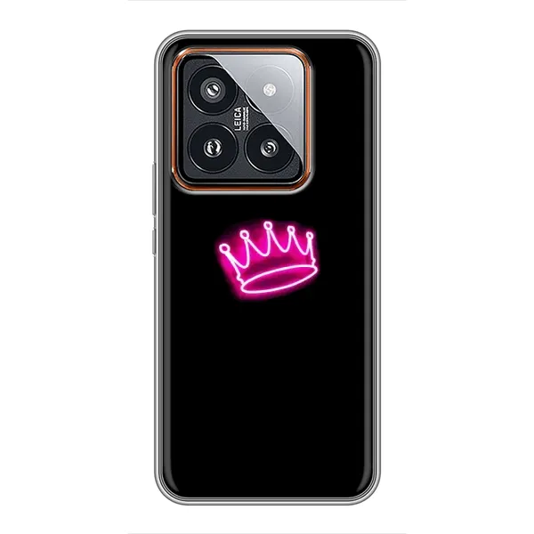 Чехол с принтом «Яркая корона» для Xiaomi 14 Pro