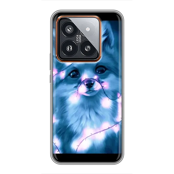Чехол с принтом «Яркая лисичка» для Xiaomi 14 Pro