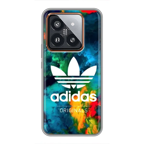 Чехол с принтом «Яркий Адидас» для Xiaomi 14 Pro