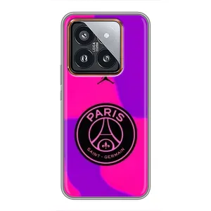 Чехлы PSG для Xiaomi 14 Pro (AlphaPrint) (яркий ПСЖ)