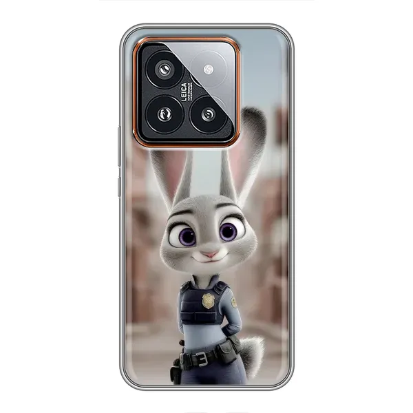 Чохол з принтом «Офіцер Джуді Гопс» для Xiaomi 14 Pro