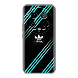 Чохли Адидас для Xiaomi 14 Ultra (AlphaPrint) (Адідас з полосами)