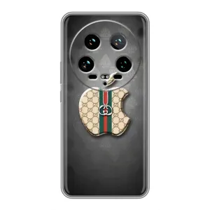 Чохол з принтом «Apple gucci» для Xiaomi 14 Ultra