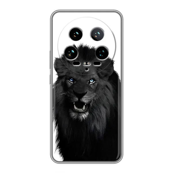 Чохол з принтом «Чорний ЛЕВ» для Xiaomi 14 Ultra