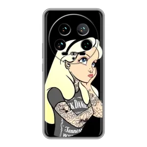 Чехол с печатью для Xiaomi 14 Ultra - (Мода) (AlphaPrint) (Девочка в тату)