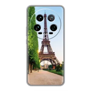 Чехол Эйфелева Башня для Xiaomi 14 Ultra - (AlphaPrint) (Дорога в Париж)