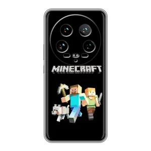Чохол Майнкрафт на Xiaomi 14 Ultra (AlphaPrint) Minecraft (герої Minecraft)