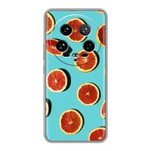 Чохли з фруктами для Xiaomi 14 Ultra (VPrint) (Грейпфрут)