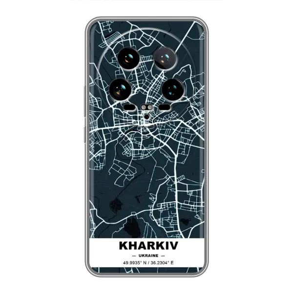 Чехол с принтом «Харьков» для Xiaomi 14 Ultra