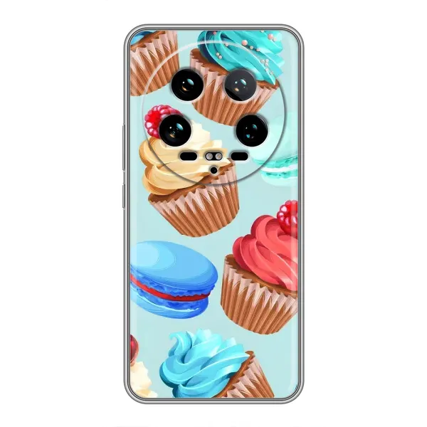 Чехол с принтом «Кексики» для Xiaomi 14 Ultra
