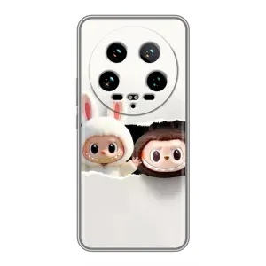 Чехол с принтом «Лабубу» для Xiaomi 14 Ultra