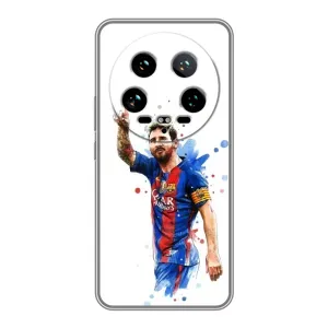 Чехлы Месси для Xiaomi 14 Ultra (AlphaPrint) (Лео Месси)