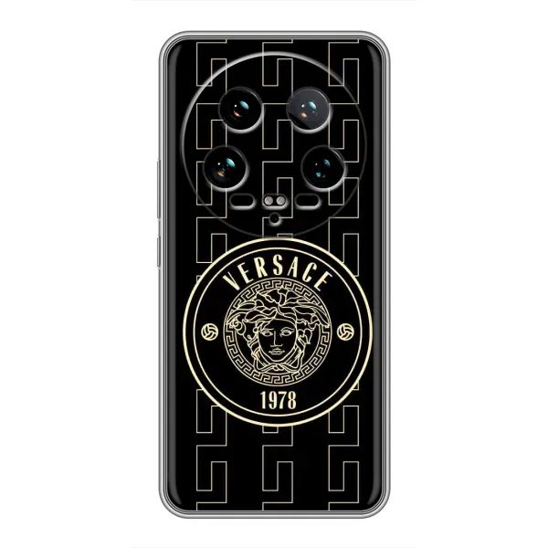 Чехол с принтом «Лого Версаче» для Xiaomi 14 Ultra