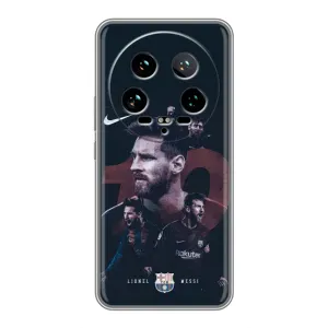 Чехлы Месси для Xiaomi 14 Ultra (AlphaPrint) (Месси 10)