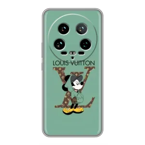 Чохли Луі Вітон для Xiaomi 14 Ultra (AlphaPrint - LOUIS VUITTON) (Міккі Маус LV)
