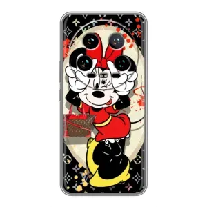 Чехол Disney Mouse Xiaomi 14 Ultra (PREMIUMPrint) (Минни peace)