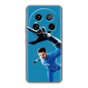 Чехол с принтом Фантастическая четверка для Xiaomi 14 Ultra (Мистер Фантастик супергерой)