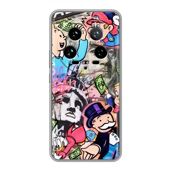 Чехол с принтом «Monopoly man» для Xiaomi 14 Ultra