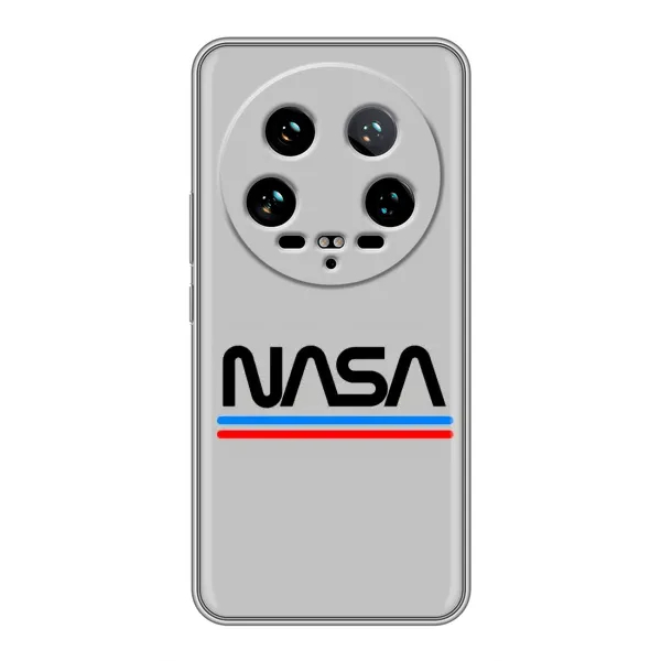 Чохол з принтом «NASA» для Xiaomi 14 Ultra Чохол з принтом «NASA» для Xiaomi 14 Ultra