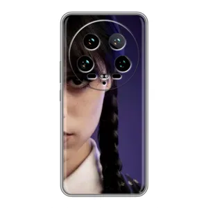 Чехол с дизайном Венздей 2 на Xiaomi 14 Ultra (Загадочный взгляд Уэнздей)