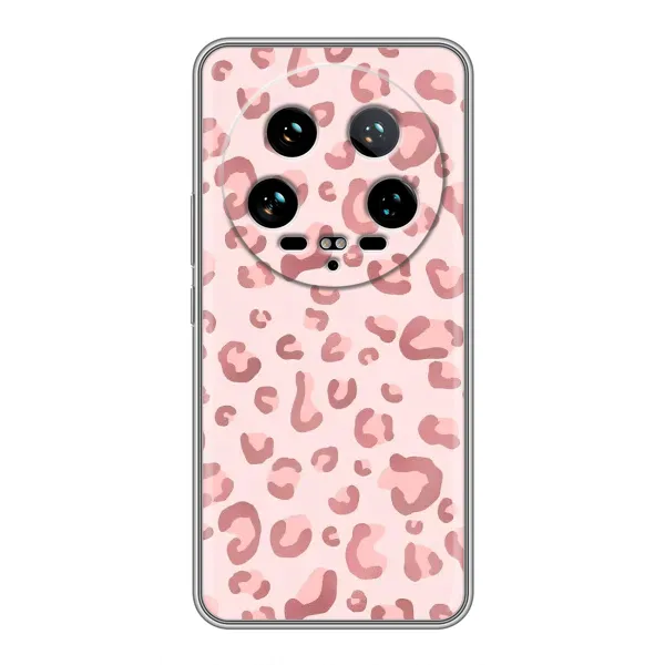 Чехол с принтом «Розовый леопард» для Xiaomi 14 Ultra Чехол с принтом «Розовый леопард» для Xiaomi 14 Ultra