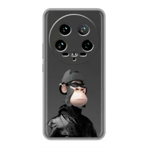 Чохли з Мавпами NFT для Xiaomi 14 Ultra (AlphaPrint) (стильна мавпа NFT)