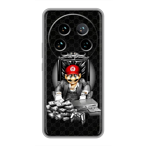 Чехол с принтом «Супер Марио» для Xiaomi 14 Ultra