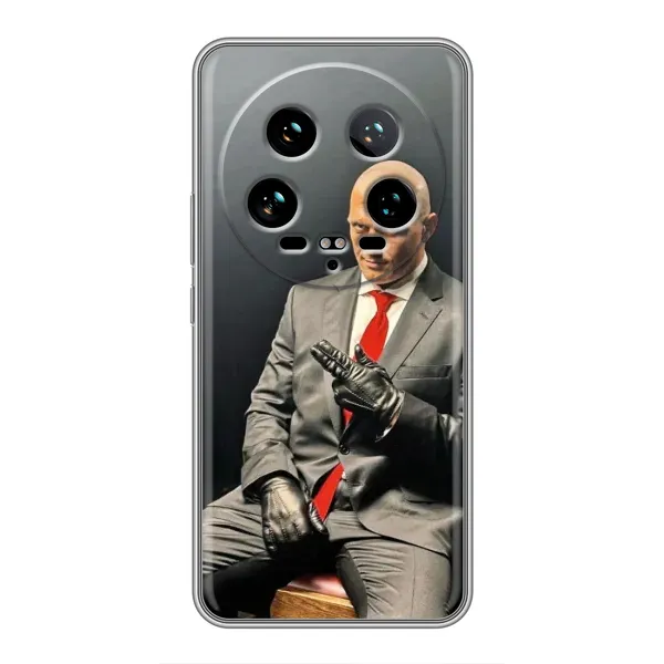 Чехол с принтом «Усик Hitman» для Xiaomi 14 Ultra