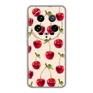 Чохли з фруктами для Xiaomi 14 Ultra (VPrint) (Черешня)