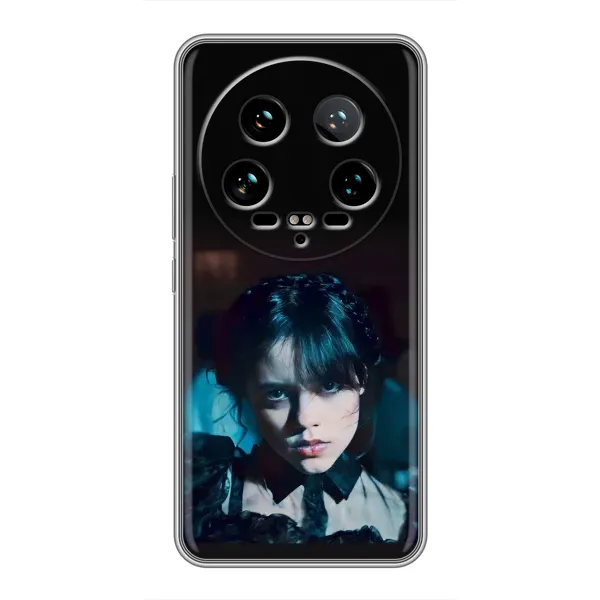 Чохол з принтом «погляд Венздей» для Xiaomi 14 Ultra