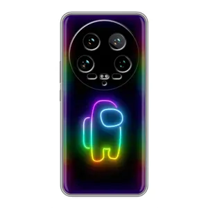 Чохли Амонг Ас для Xiaomi 14 Ultra (AlphaPrint) (Яскравий скін)