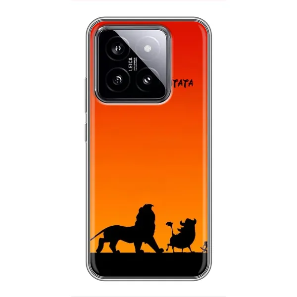 Чехол с принтом «Акуна Матата закат» для Xiaomi 14