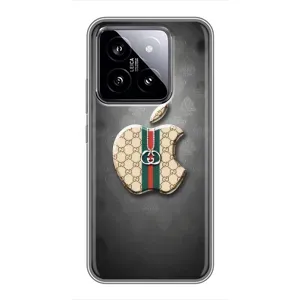 Чохли  GUCCI для Ксяомі 14 (AlphaPrint) (Apple gucci)