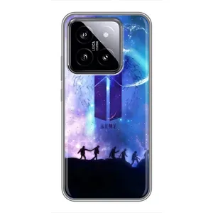 Чохли BTS для Xiaomi 14 (AlphaPrint) (Army BTS)