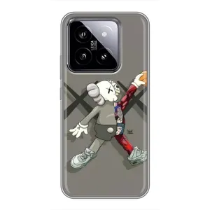 Чохли для Xiaomi 14 - Bearbrick Louis Vuitton (PREMIUMPrint) (Беарбрік Джордан)