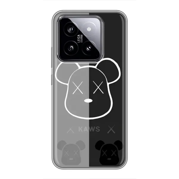 Чохол з принтом «БеарБрік очі» для Xiaomi 14