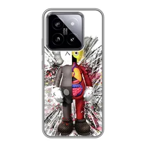 Чохли для Xiaomi 14 - Bearbrick Louis Vuitton (PREMIUMPrint) (Беарбрік)