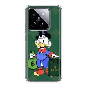 Чехли для Xiaomi 14 - Скрудж МакДак Louis Vuitton (PREMIUMPrint) (Богата Утка)