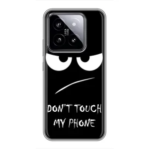 Чохол для Ксяомі 14 - (AlphaPrint) з принтом (ТОП продажів) (Dont Touch)
