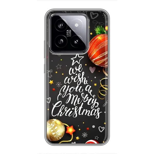 Чохол з принтом «Ялинка» для Xiaomi 14