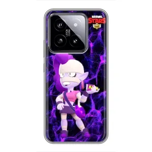 Чехлы Brawl Stars для Xiaomi 14 (AlphaPrint) (Емз Бравл Старс)