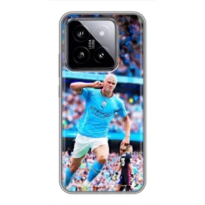 Чохли з футболістом Ерлінг Холанд для Xiaomi 14 (AlphaPrint) (фанати Холанда)
